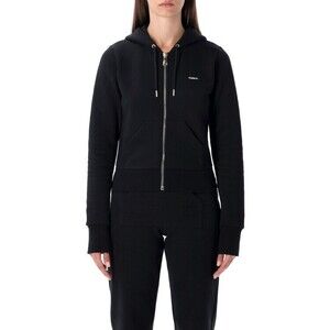 Coperni Fitted Zip-Up Grey Organic Cotton Hoodie - NWT